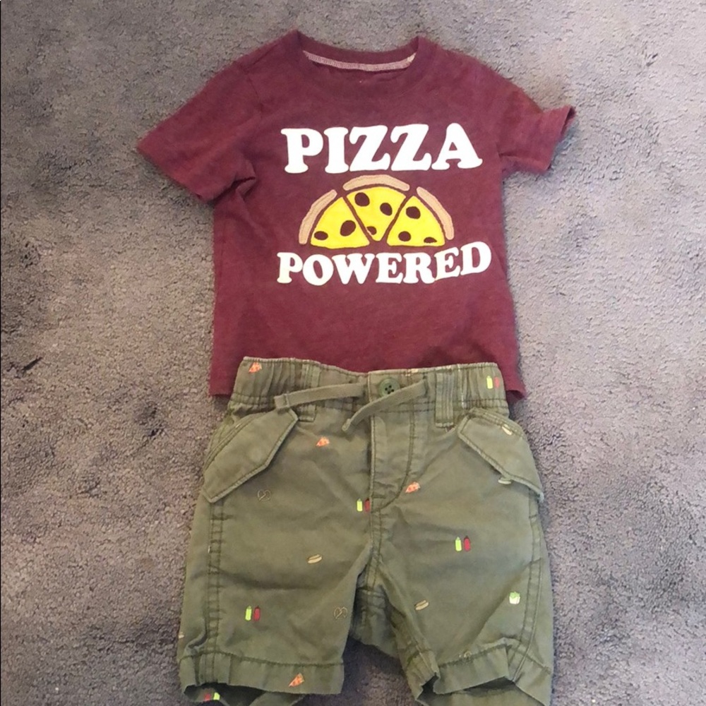 Baby boys short set